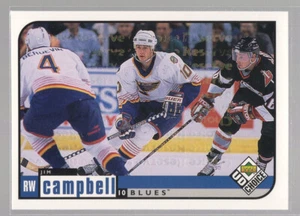 * 1998-99 UD Choice - Choice Reserve #189 - JIM CAMPBELL - Picture 1 of 2