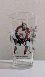 Bicchiere da pinta Arby's Colorado Avalanche 2003 #2 di 3 Peter Forsberg Adam Foote 16 oz - Foto 1 di 7