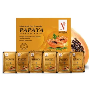 Kit viso papaia NutriGlow NATURAL'S Advanced Pro Formula per tutta la pelle 60 gm - Foto 1 di 8