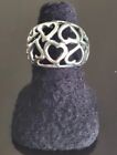 Erick's Sterling Silver Heart Ring Taxco.925. Size 7.