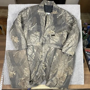 Liberty Coveralls Unisex XL Realtree Camo Insulated Vintage 90s Hunting Outdoors - Picture 1 of 18