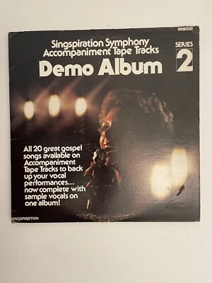 Singspiration Symphony Accompaniment Tape Tracks Demo Album Series  (2xLP) 1978 - Image 1 of 3