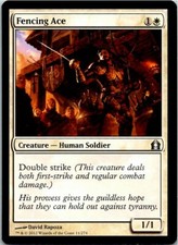 Fencing Ace Magic The Gathering Return To Ravnica Card Mint X1