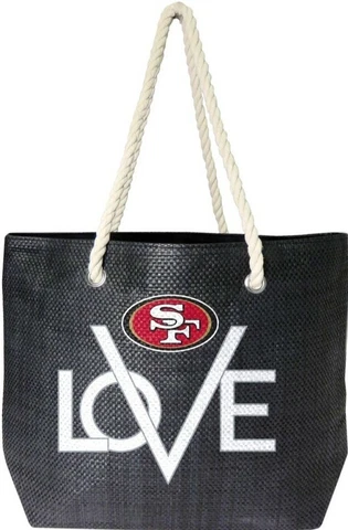 San Francisco 49ers Love Tote Bag Cover
