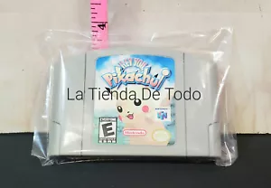 VIDEOGIOCO VINTAGE PER NINTENDO 64 HEY YOU PIKACHU NO MICROFONO LEGGI - Foto 1 di 6
