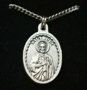 St Jude Necklace In Collectible Christian Medals for sale | eBay