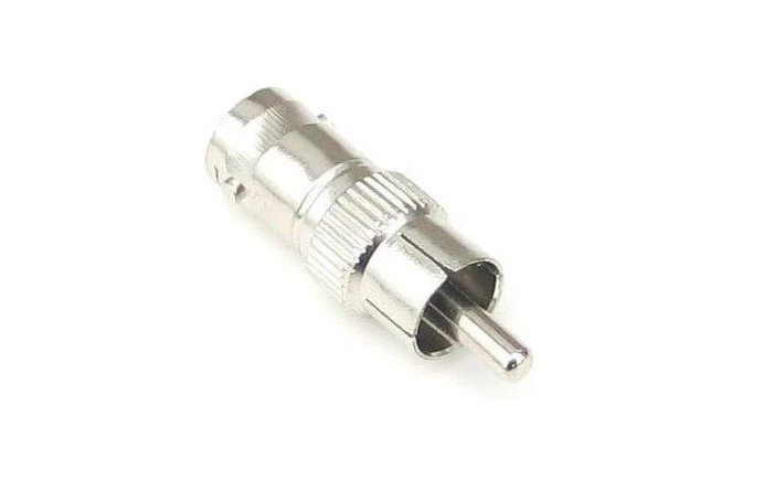 10x RCA Male to BNC Female Audio Connector Converter - Image 1 of 1