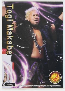 Togi Makabe - New Japan Pro Wrestling + STARDOM Trading Card - Bild 1 von 3