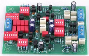 MM/MC Class A Ultra Low Noise 2 Stufen RIAA-Entzerrer 35-88db -Tubeland  Bausatz - Bild 1 von 6