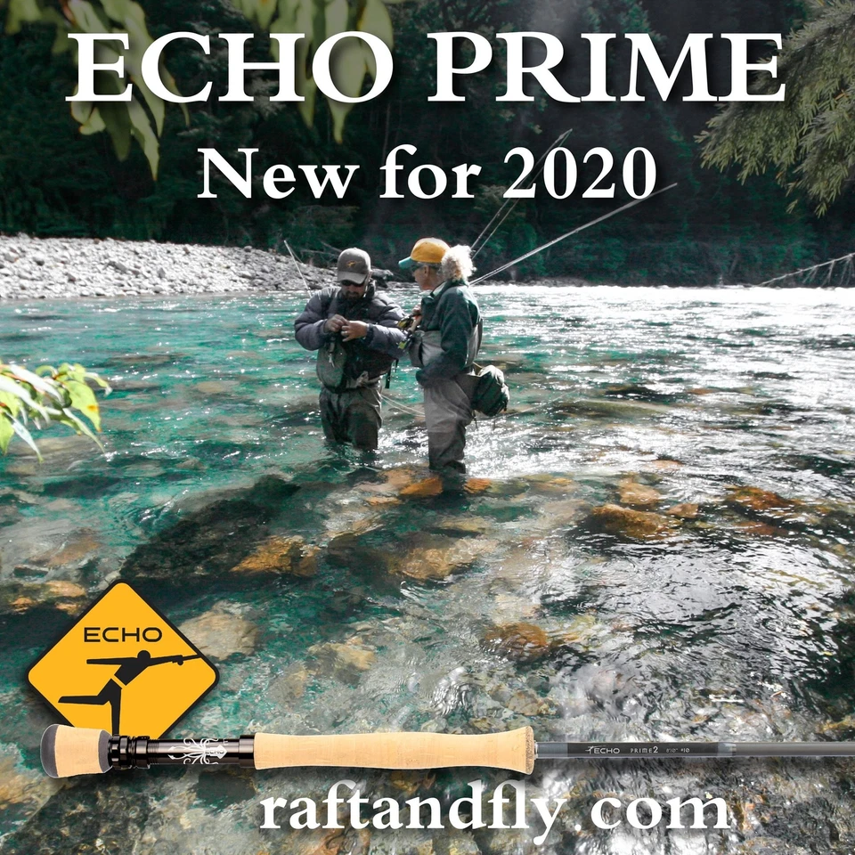 Echo Prime 11wt 8'10" 4 peças Fly Rod garantia vitalícia - FRETE GRÁTIS - Imagem 1 de 2