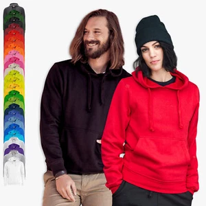 CLIQUE - Unisex Basic Hoodie Kapuzenpulli Oversize XS - 5XL Bequem & Qualitativ - Bild 1 von 197