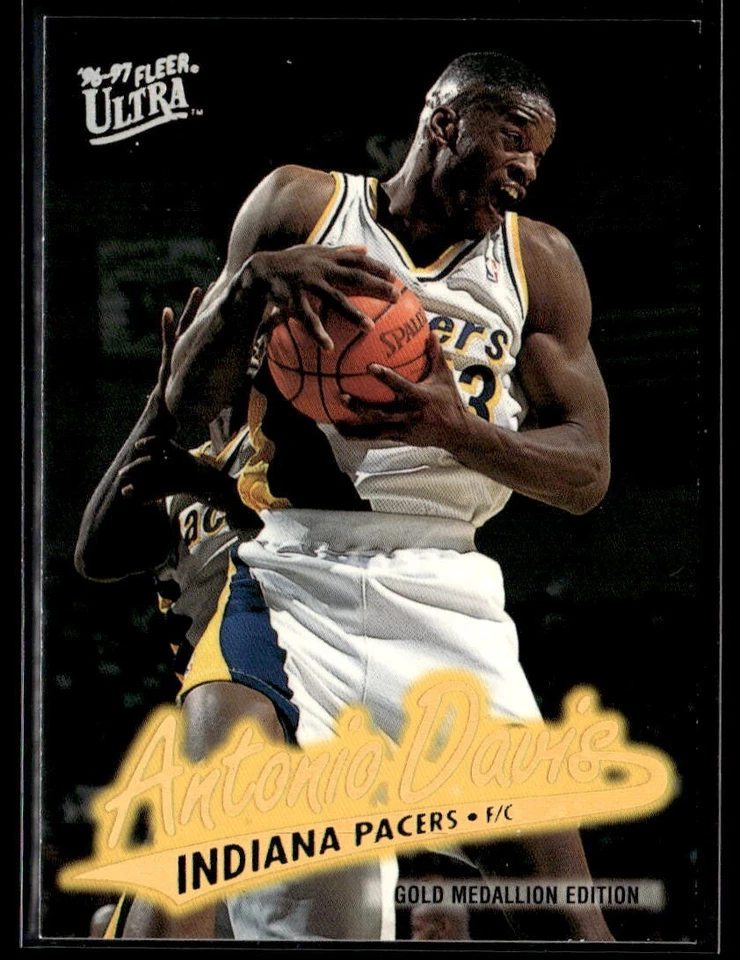 ANTONIO DAVIS 1996-97 FLEER ULTRA GOLD MEDALLION SP #G196  (ID 80) - Image 1 of 1
