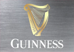Classic Guinness Decal Beer, gold and colour choice multiple sizes - Picture 1 of 1