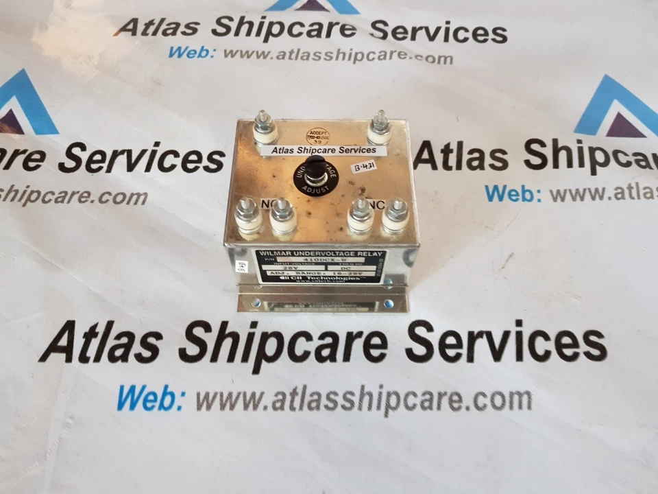 WILMAR UNDERVOLTAGE RELAY 410DCX-B - Image 1 of 3