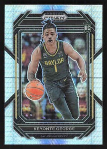2023 Panini Prizm Draft Picks #47 Keyonte George RC Hyper Prizm