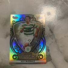 2021/22 Topps Chrome SPFL League Legends #LL-20 Scott McDonald (Celtic)
