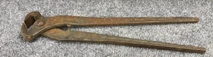Blacksmith Pliers Antique Forged Tool - Picture 1 of 6
