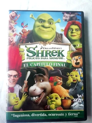 Shrek Happy Forever the Final Chapter DVD DreamWorks - Spanish English PAL - Image 1 of 4