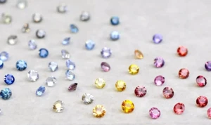 10 Pcs Natural Multi Color Sapphire Round Cut Lot 5 mm Loose Gemstone Certified - Picture 1 of 3