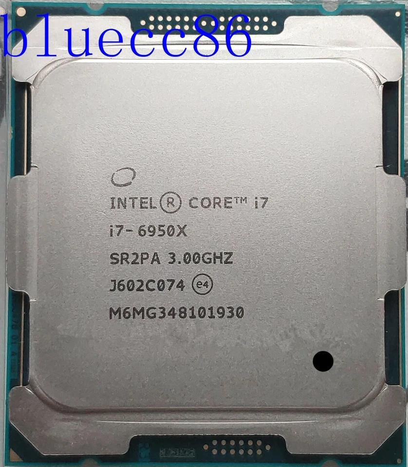 Intel Core i7-6950X Extreme Edition OEM SR2PA 25M Cache LGA2011-3 CPU Processor  - Image 1 of 1