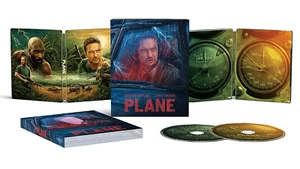 PLANE (2023): Gerard Butler - NEW US RgFree 4K UHD + RgA BLU-RAY STEELBOOK sp - Picture 1 of 1