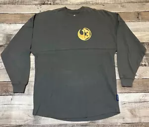 Star Wars Spirit Jersey Adult XS Gray Gold Disney Sith Jedi Resistance Skywalker - Picture 1 of 14