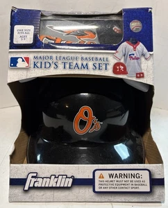 Baltimore Orioles Kids Team Set Baseball Helmet Kids Jersey & Wristbands. New - Picture 1 of 8