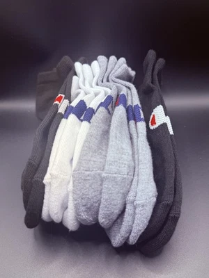 Calcetines tobilleros Champion para hombre doble seco que absorben la humedad (Z015) Foto 1 de 3