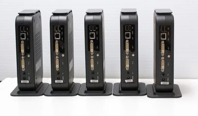 Lote de 5 WYSE D200 P20 PCoIP Dual Thin Client 909101-01L Sin adaptador de CA Foto 1 de 4