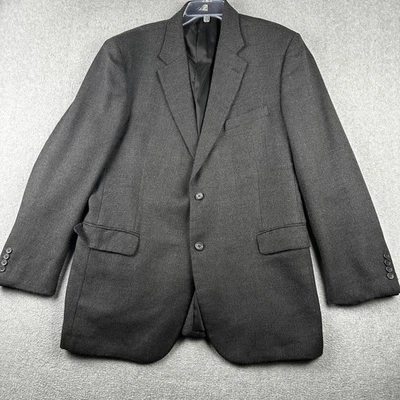 Jos. A. Blazer Banco Hombre 44L Gris Carbón Lana Colección Viajero 2 Botones Foto 1 de 4