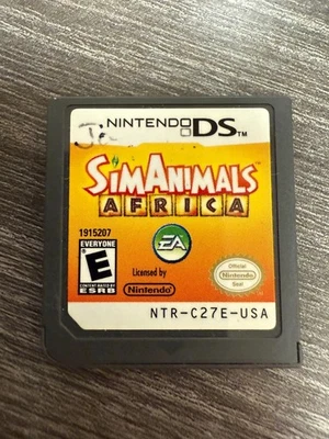 SimAnimals: Africa (Nintendo DS, 2009) Simulation Video Game Cartridge 6902 - Image 1 of 2