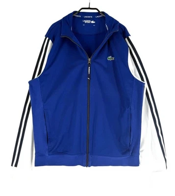 Lacoste Chaqueta De Punto Deportiva Para Hombre Talla L - Imagen 1 de 4