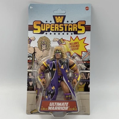 WWE Superstars Series 2 Ultimate Warrior Walmart 2021 Mattel New FREE SHIPPING  - Image 1 of 4