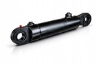 Hydraulikzylinder Doppelwirkend DW Zylinder 40/22 700 Hub mit Gelenkaugen 25mm