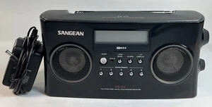 Sangean PR-D5 AM/FM-RDS ricevitore radio digitale portatile e cavo AC testato funziona - Foto 1 di 8