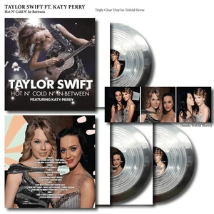 Taylor Swift – Hot N' Cold N' In-Between -Clear Vinyl LP Record feat. Katy Perry - Picture 1 of 1