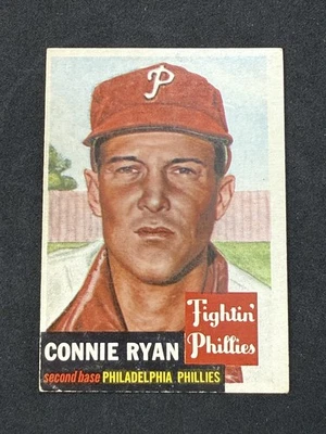 1953 Topps - Connie Ryan #102 Bio Information in Black - Image 1 of 2