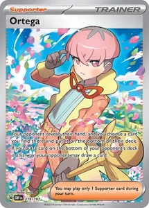 Tarjeta Holofoil ultra rara Pokemon Obsidian Flames Ortega 219/197 - Imagen 1 de 1
