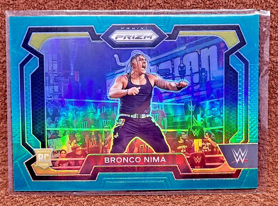 2024 Panini Prizm WWE Bronco Nima (RC) Rookie /49 WWE NXT #56 - Image 1 of 2