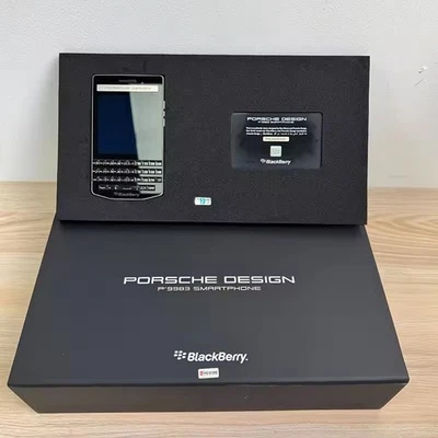 Blackberry Porsche Design P'9983 Carbon Fiber 64GB Unlocked 4G Phone+Retail BOX