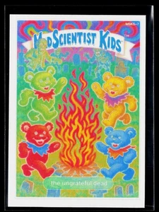 Mad Scientist 40K KIDS GPK ~ MSK5-2 COLOR #'d 1/1 ~ Grateful Dead Bears - Picture 1 of 2
