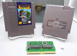 VINTAGE RAMPAGE NES VIDEO GAME CARTRIDGE 1980'S NINTENDO !!! - Picture 1 of 3