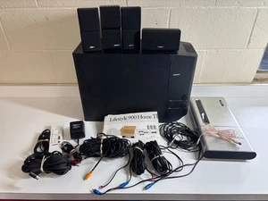 Bose Lifestyle 900 Home Theater System W/ Speakers Subwoofer Remote & Cables - Picture 1 of 19