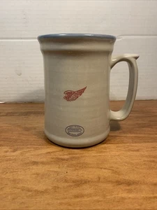 Red Wing Stoneware Co Blue Rim Stein Mug Cup 28 Ounce - Picture 1 of 11