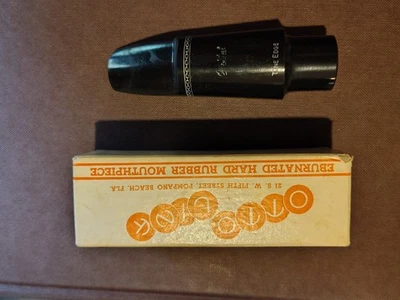 Винтажный мундштук тенор-саксофона Otto Link прямой фирменный тон края 5* - Изображение 1 из 2