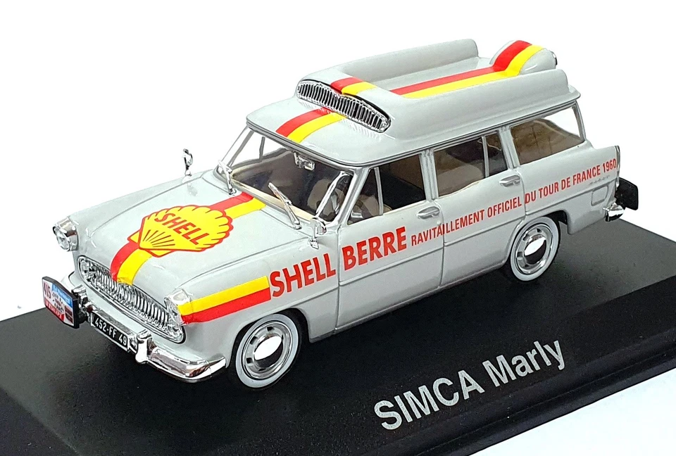 Norev 1/43 Scale Diecast 574053 - 1960 Simca Marly Shell - Grey - Image 1 of 4