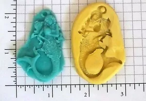 Meerjungfrau f5 - Flexible Silikonform - Kuchen Keks Handwerk Ton Süßigkeiten Harz Fondant - Bild 1 von 1