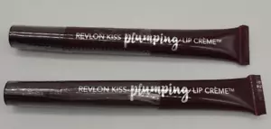 REVLON KISS PLUMPING LIP CREME 545 RICH BORDEAUX SEALED lot of 2 - Picture 1 of 4