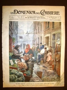 La Domenica del Corriere 1 aprile 1900 Saffron Hill Londra Dramma Como Wodzinski - Picture 1 of 1