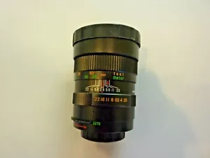 VINTAGE SUNTAR AUTO TELEPHOTO 135MM f 2.8 LENS - Picture 1 of 10